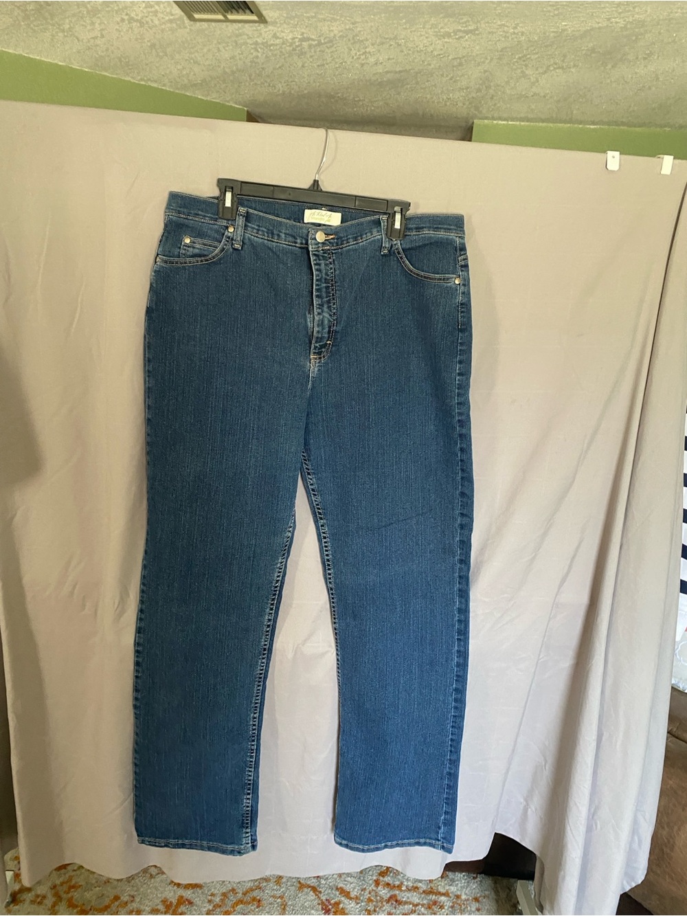 Wrangler Women's Boot Cut Dark Blue Denim Jeans